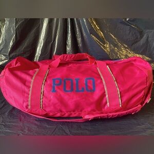 Polo by Ralph Lauren Hot Pink Duffel